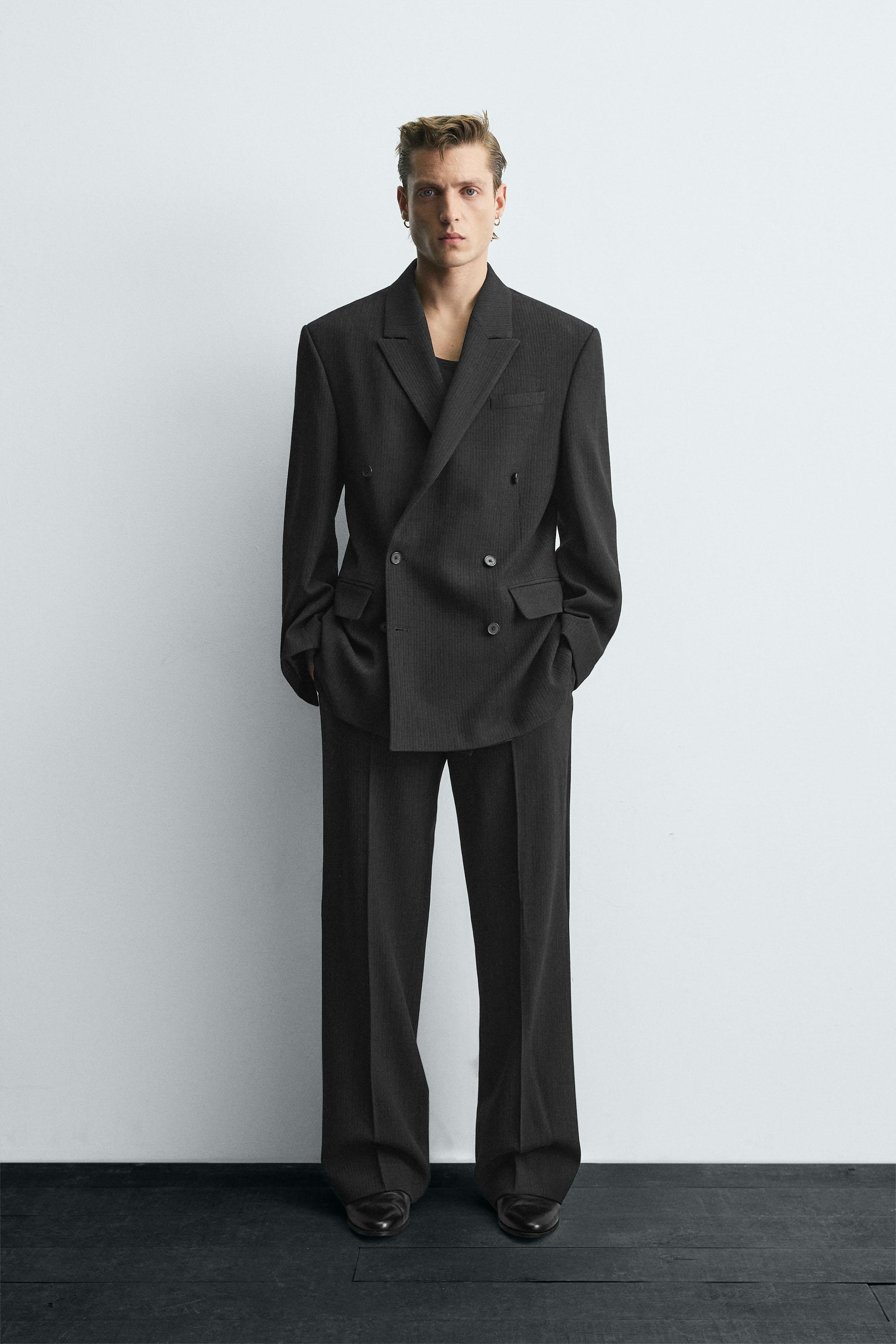 LIMITED EDITION PINSTRIPE SUIT PANTS